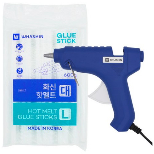 화신 글루건 GL-40 + 핫멜트 대 11mm 600g