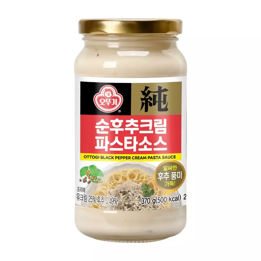 오뚜기 순후추크림 파스타소스 370g (4개)_이미지