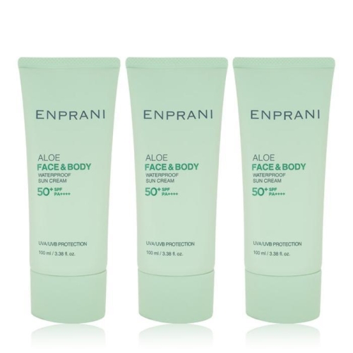 엔프라니 알로에 워터프루프 선크림 100ml (3개)_이미지