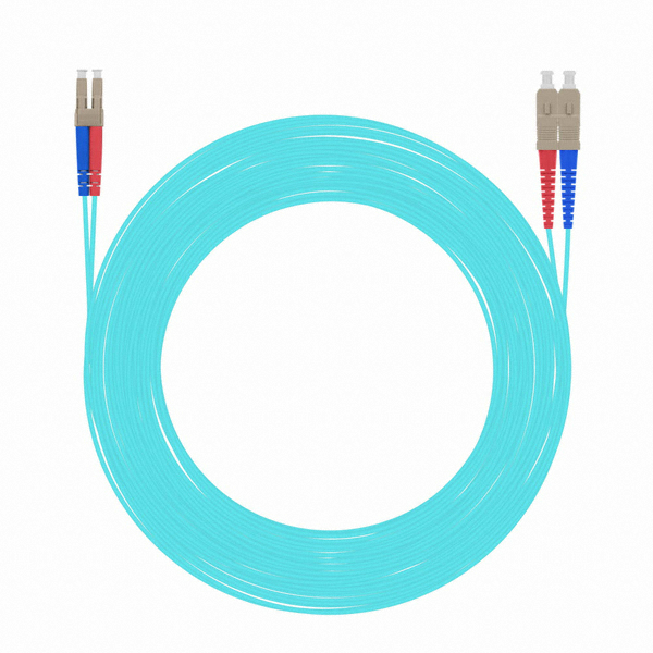 이지넷유비쿼터스 넥스트 10G LC-SC타입 광 패치코드 케이블 (NEXT-LS330MM-10G, 30m)_이미지