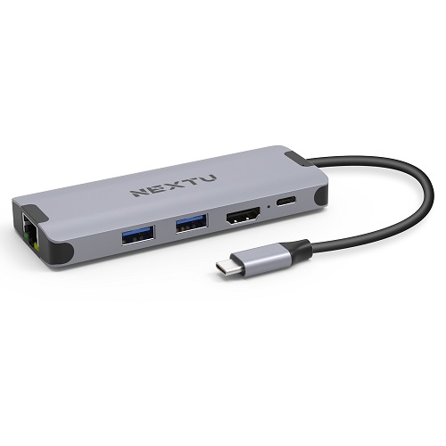이지넷유비쿼터스 NEXTU NEXT-368TCH-PD (5포트/USB 3.0 Type C)_이미지