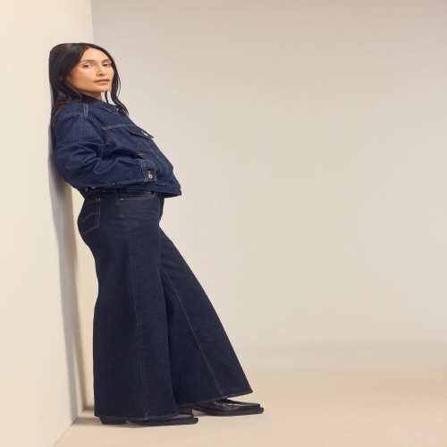 리바이스 여성 하이라이즈 와이드레그 진 0039B0016