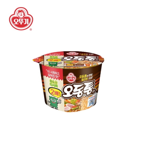 오뚜기 오동통면 큰사발 1박스 12개입 다시마 라면 컵라면_이미지