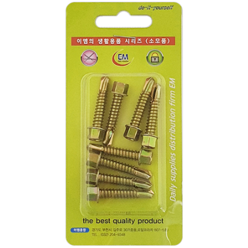이엠 육각 스크류 직결피스 2670 14x32mm (8개)_이미지