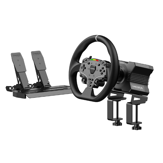 MOZA RACING MOZA R5 Bundle 레이싱 휠 (2페달)