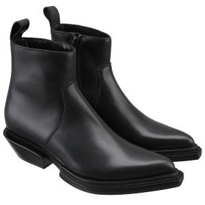 발렌시아가 579629 WA920 1000 산티아고 여성 로고 앵클 부츠