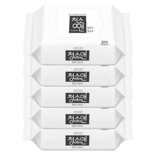 굿드림포유 청소앤 ㅤ정전기 청소포 30매 (5개(150매))_이미지