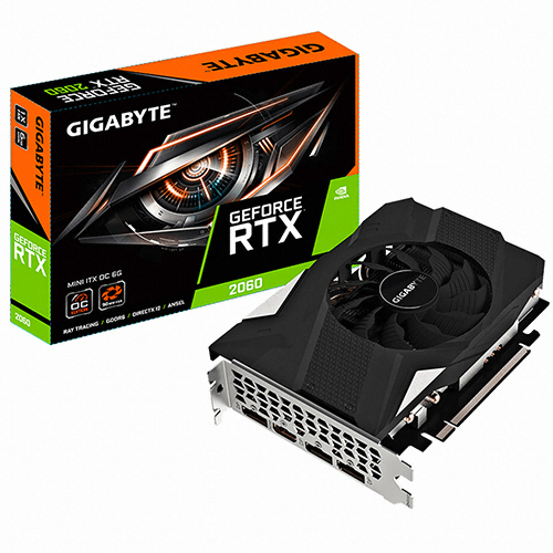 GIGABYTE 지포스 RTX 2060 MINI ITX OC D6 6GB