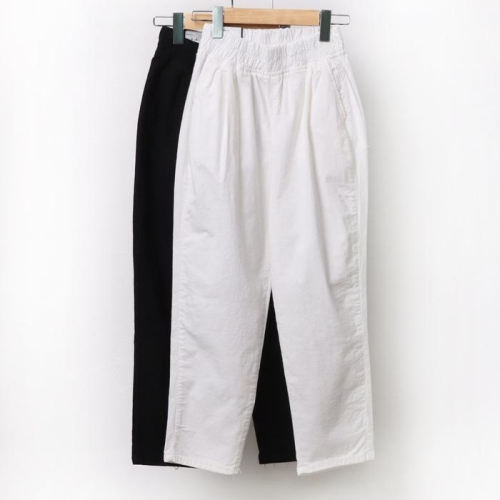 빅사이즈배기바지 A203L505 밴딩무지배기통팬츠 LO 35775484A