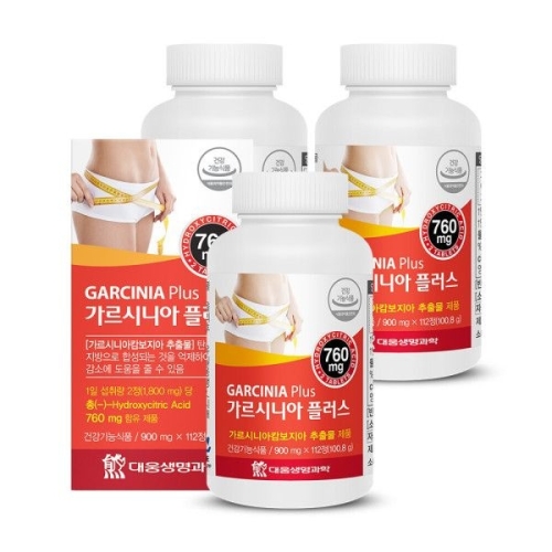 대웅생명과학 가르시니아 플러스 112정 (3개)_이미지