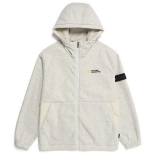 내셔널지오그래픽 아르케 마이크로 플리스 후드 집업 N224MFT750_이미지