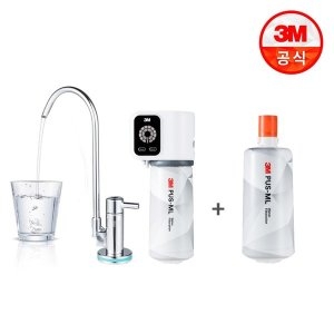 3M 프리미엄 언더싱크 정수기 PUS-ML 본품+리필필터 패키지 자가/방문설치_이미지