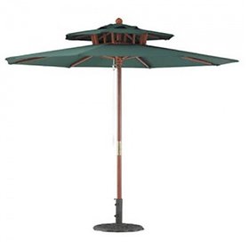 2단목재파라솔 210cm