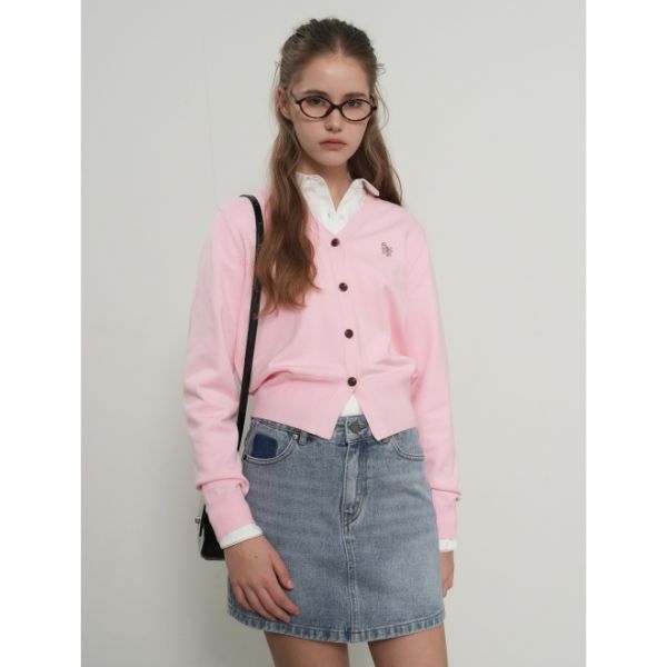 에센셜 제너럴아이디어 GENERALIDEA GNRL 가디건 BLOSSOM PINK WBD3L04503 WBD3L04503BP 35.._이미지