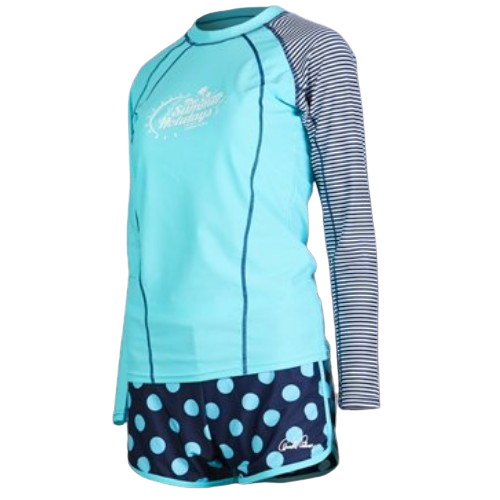 베이직엘르 여아 래쉬가드 2종 세트 APJ-P313T