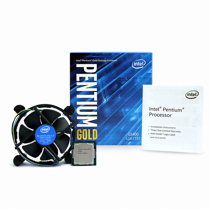 인텔 펜티엄 골드 G5400 (커피레이크) (병행수입 박스)