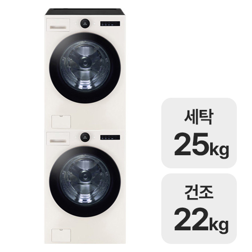 LG전자 트롬 오브제컬렉션 FX25ESR + RD22ES