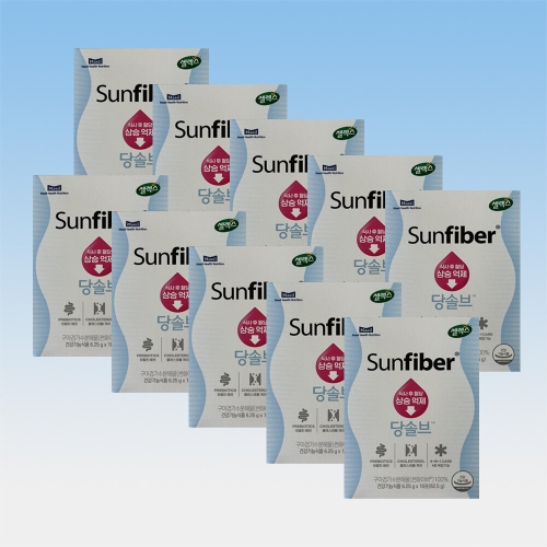 매일유업 셀렉스 썬화이버 당솔브 스틱 6.25g 10포 (10개)_이미지