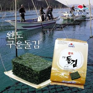 구이전장돌김30매 6매x5봉/140g x1세트 30매 청정바다