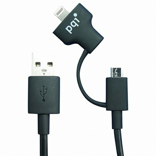 PQI 8핀,5핀 공용케이블 i-Cable Du-Plug 15