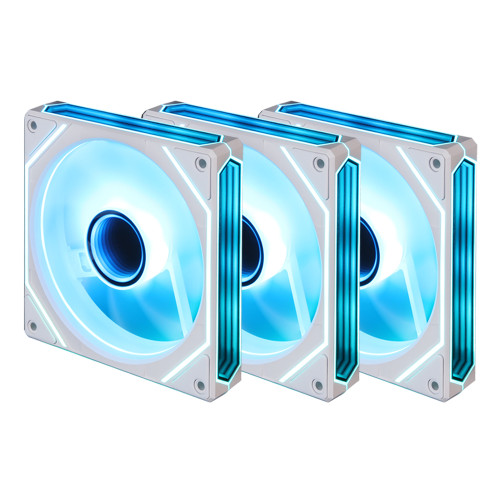 몬스타 가츠 XF120 4페이스팬 (3팩, 화이트)_이미지