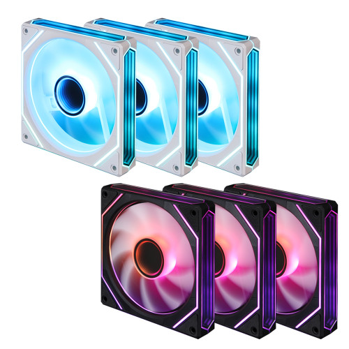 몬스타 가츠 XF120 4페이스팬 (3팩, 화이트)_이미지