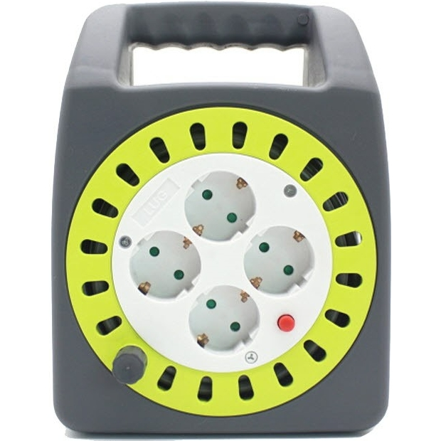 러그박스  4구 캠핑릴선 그린 (20m)