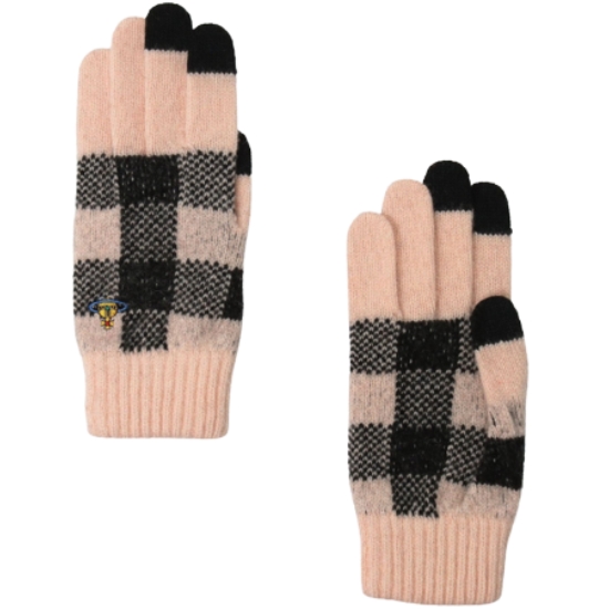비비안웨스트우드 블랭킷 체크 니트 장갑 2121VW229