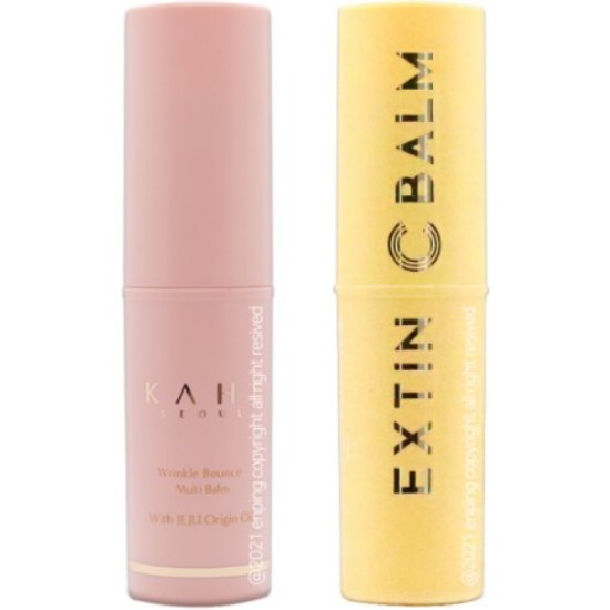 가히 링클바운스 보습 밤 스틱+엑스틴C 밤 2종 세트