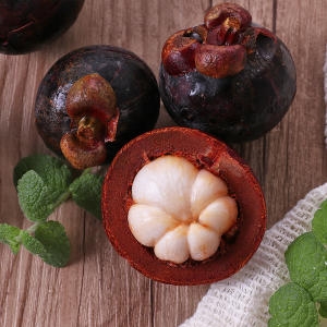 바른씨 냉동 망고스틴 1kg (1개)