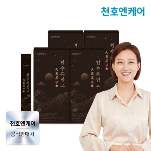 천호엔케어 천수흑진고 15g 15포 (4개)