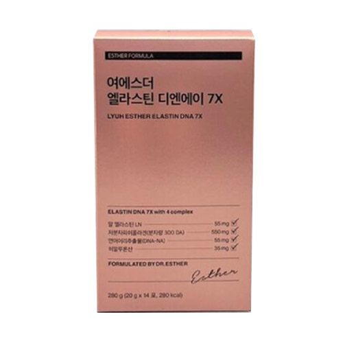 에스더포뮬러 여에스더 여에스더 엘라스틴 디엔에이 7X 20g 14포 (1개)