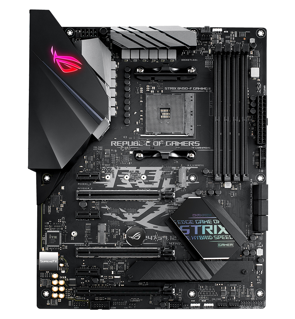 ASUS ROG STRIX B450-F GAMING II �����Ƽ����