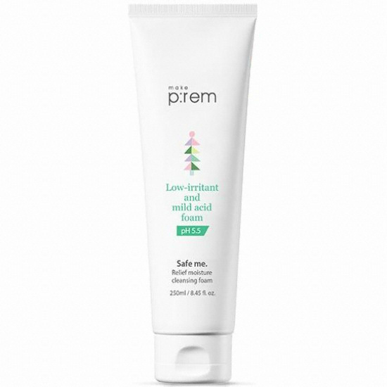 메이크프렘 세이프 미 릴리프 모이스처 클렌징 폼 250ml (5개)