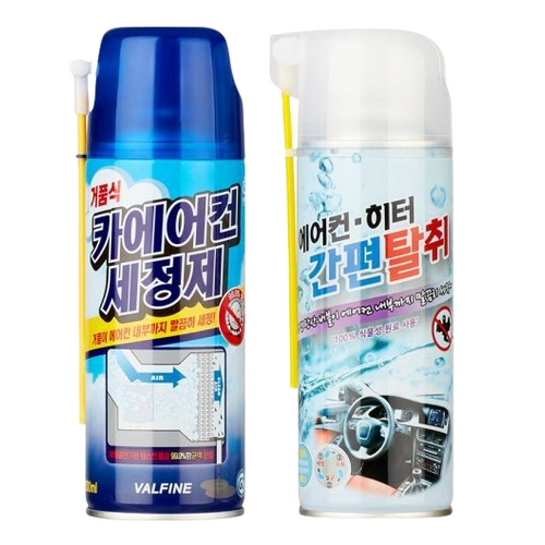 벨파인 카에어컨 세정제 300ml+에어컨 히터 간편 탈취제 세트