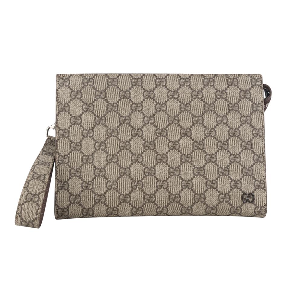 구찌 768255 GG 바이컬러 스몰 핸드 스트랩 클러치 영수증 35679Y