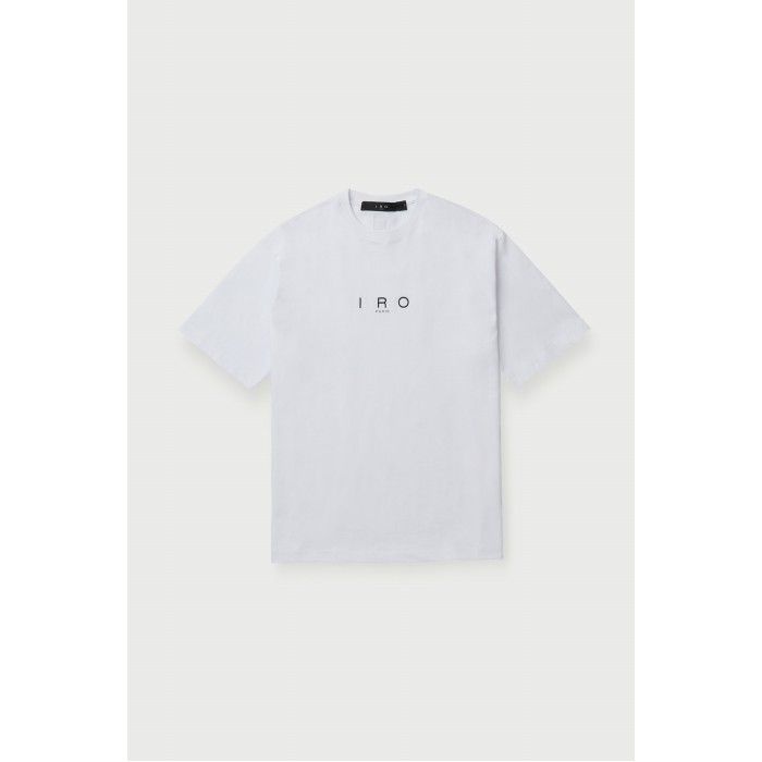 피그먼트 IRO Sable 로고 티셔츠 IQTAM26701WHX