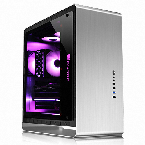 JONSBO UMX4 PLUS SILVER 강화유리_이미지