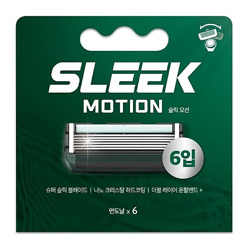 도루코 슬릭 모션 면도날 (6개)_이미지