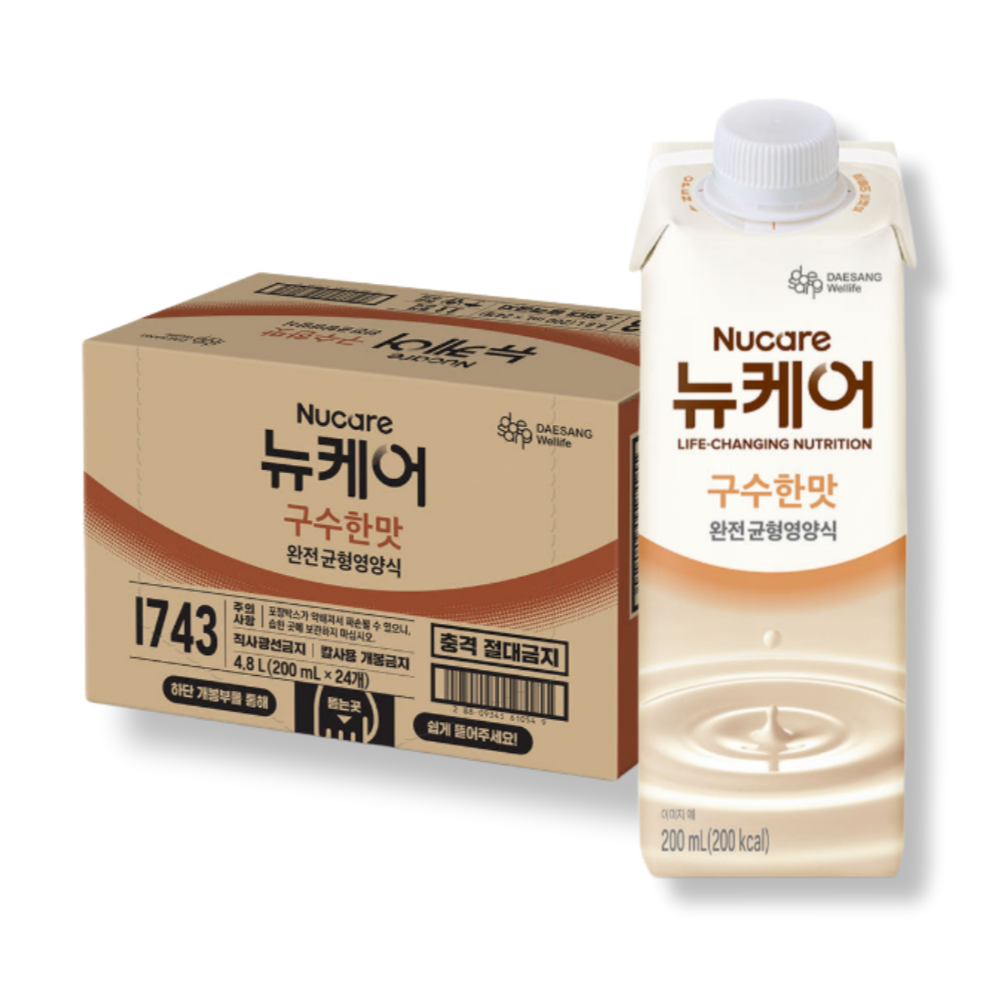 대상웰라이프 뉴케어 구수한맛 200ml (90개)_이미지