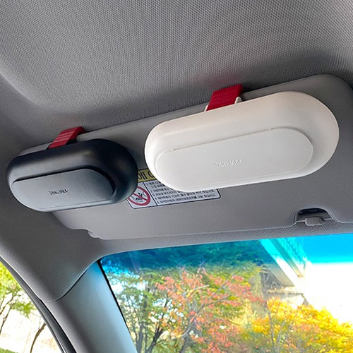 삼에스 BEN.JACK 차량용 선바이저 선글라스 케이스 (1개)_이미지