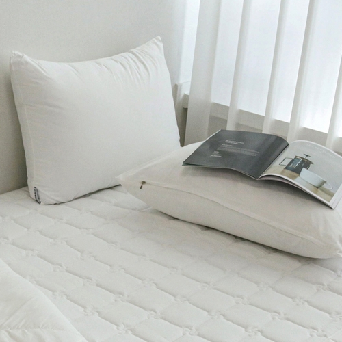 베딩나라 아토앤알로 쉐이프 항균 알러지케어 침대패드 (싱글 S/슈퍼싱글 SS)_이미지