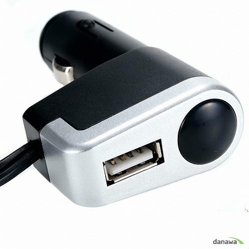 포스 R-51 차량용 USB 3구 소켓_이미지