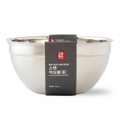 롯데마트 오늘좋은 스텐 믹싱볼 (24cm)_이미지