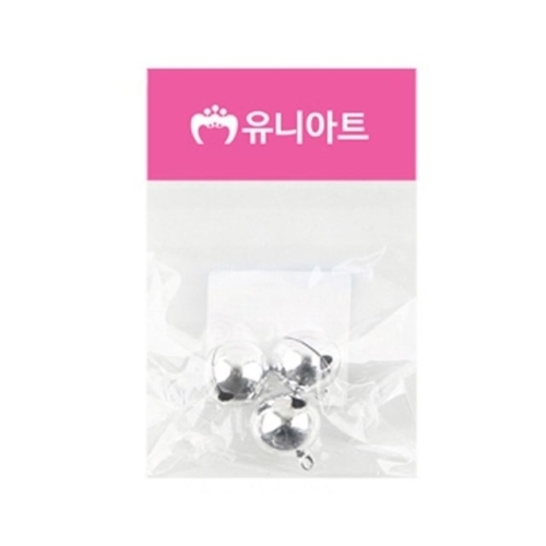 유니아트 2000 미니방울 20mm 은색 3개입 갑 10개입 WFKGPF2_이미지