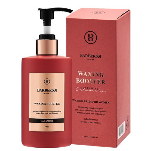 바버501 왁싱 부스터 칼라민 제모 왁싱크림 300ml (1개)_이미지