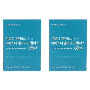 에스더포뮬러 여에스더 멜라나인 플러스 500mg 30정 (2개)
