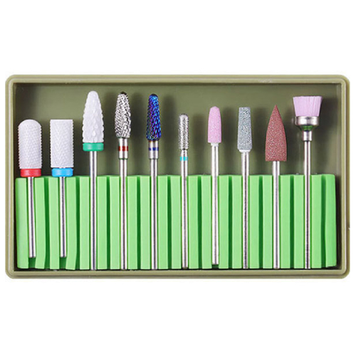 네일 드릴 비트 10종 세트 KN-A4070