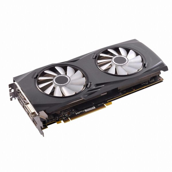 XFX 라데온 RX 580 블랙울프 GTR OC D5 8GB_이미지