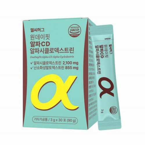 헬씨허그 원데이핏 알파CD 알파시클로덱스트린 30포 (1개)_이미지